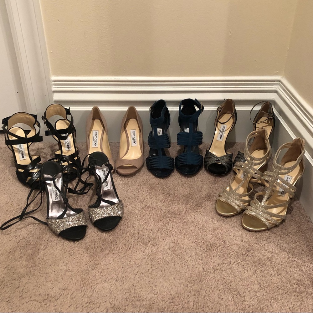 Never worn jimmy choo heels